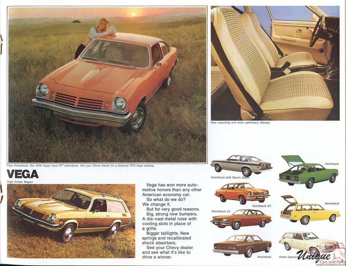 1974 Chevrolet Full-Line Brochure Page 7